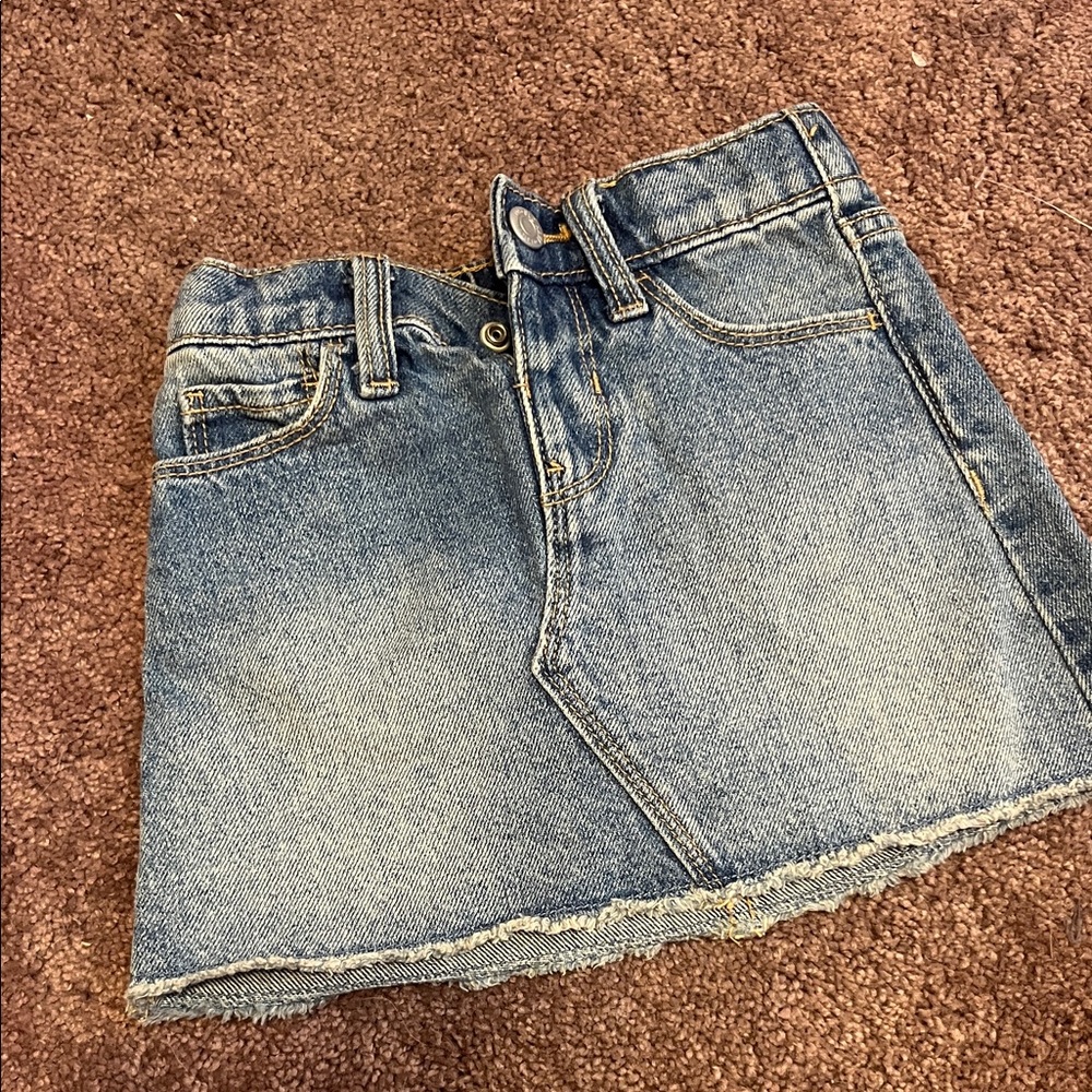 Old Navy Blue Denim Skirt for Kids